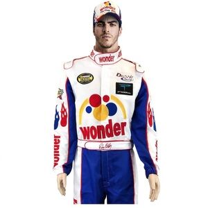 Wonder Racing Suit with Blue and Red Accents